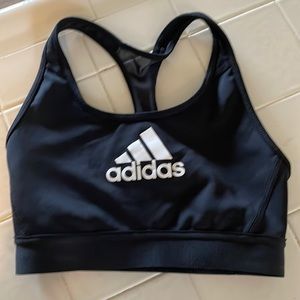 Adidas black sports bra. Xxs.